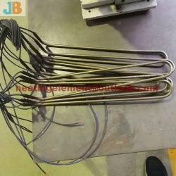 Defrost heater heating tube