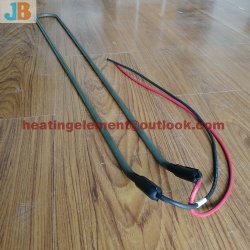 Defrost heater heating tube