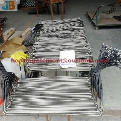 Defrost heater heating tube