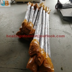 Defrost heater heating tube