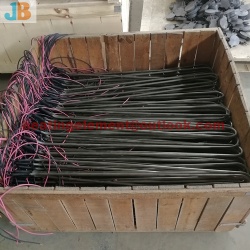 Defrost heater heating tube