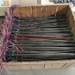 Defrost heater heating tube