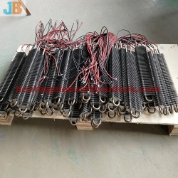 Defrost heater heating tube