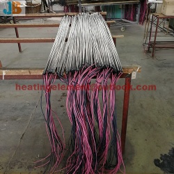 Defrost heater heating tube