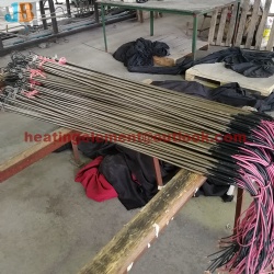 Defrost heater heating tube