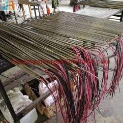 Defrost heater heating tube