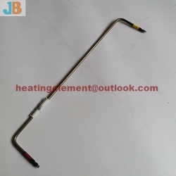 Defrost heater heating tube