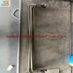 Defrost heater heating tube