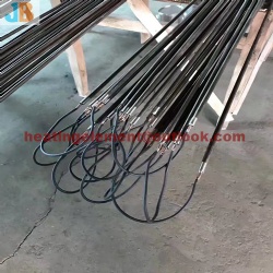Defrost heater heating tube