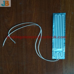 Defrost heater aluminum foil heater