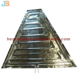 Defrost heater aluminum foil heater