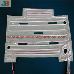 Defrost heater aluminum foil heater