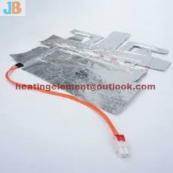 Defrost heater aluminum foil heater