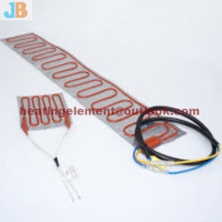 Defrost heater aluminum foil heater