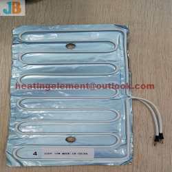 Defrost heater aluminum foil heater