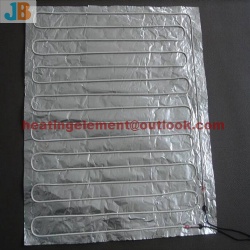 Defrost heater aluminum foil heater