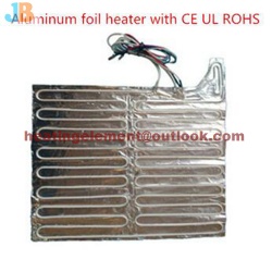 Defrost heater aluminum foil heater