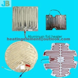 Defrost heater aluminum foil heater