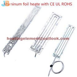 Defrost heater aluminum foil heater