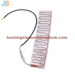 Defrost heater aluminum foil heater