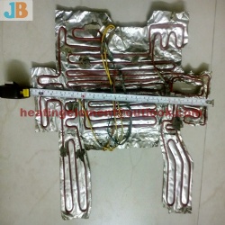 Defrost heater aluminum foil heater