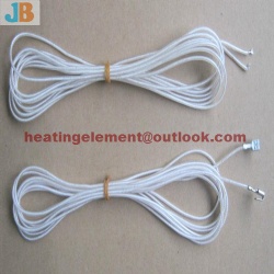 Defrost heating cable door heater defrost heater