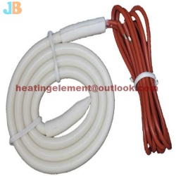 Defrost heating cable door heater defrost heater