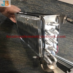 Defrost heater heating tube