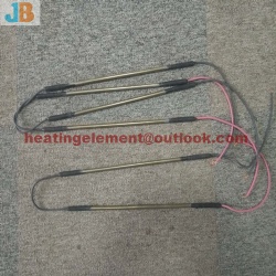 Defrost heater heating tube