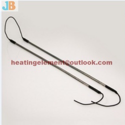 Defrost heater heating tube