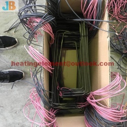 Defrost heater heating tube