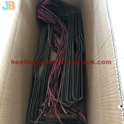 Defrost heater heating tube