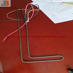 Defrost heater heating tube