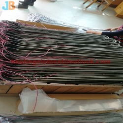 Defrost heater heating tube