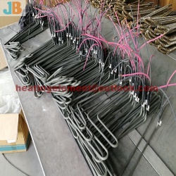 Defrost heater heating tube