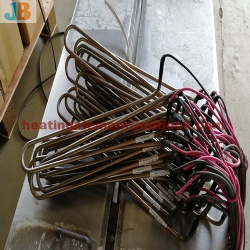 Defrost heater heating tube