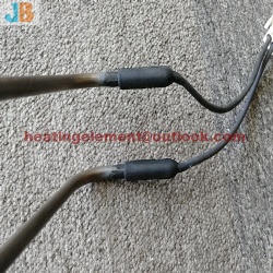 Defrost heater heating tube