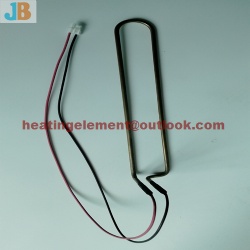 Defrost heater heating tube