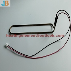 Defrost heater heating tube