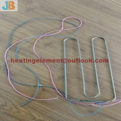 Defrost heater heating tube