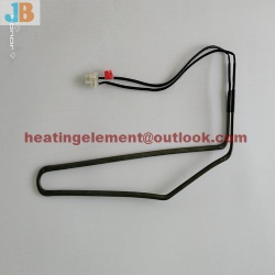 Defrost heater heating tube