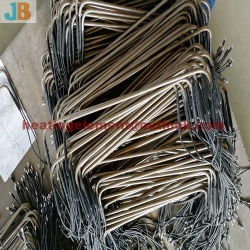 Defrost heater heating tube