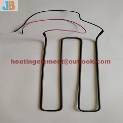 Defrost heater heating tube