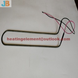 Defrost heater heating tube